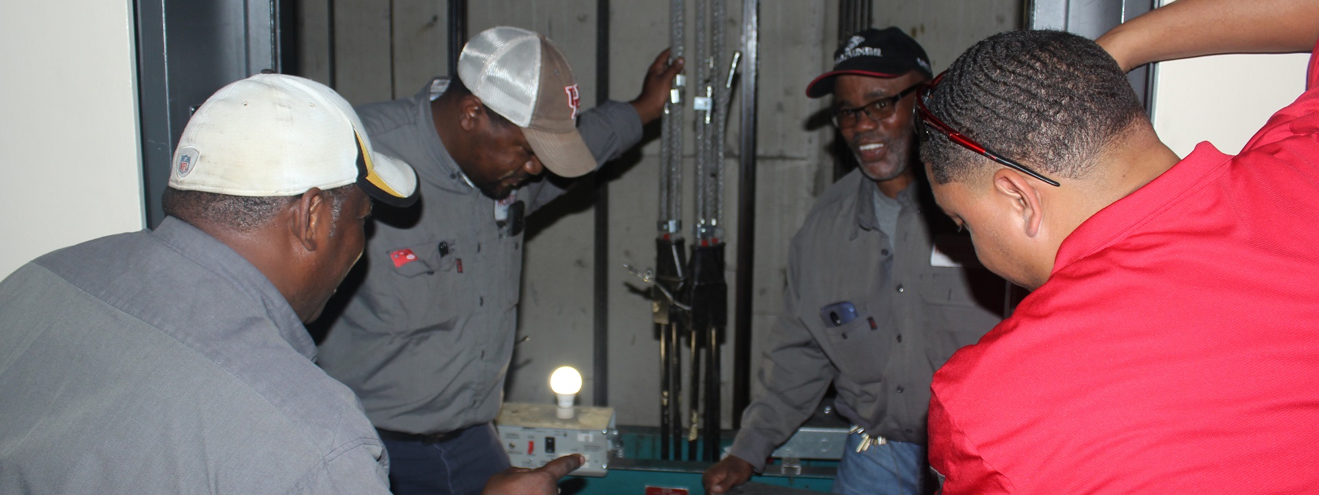 "The golden rule of elevator safety states 'Its either you're in or out'" - Facilities Management